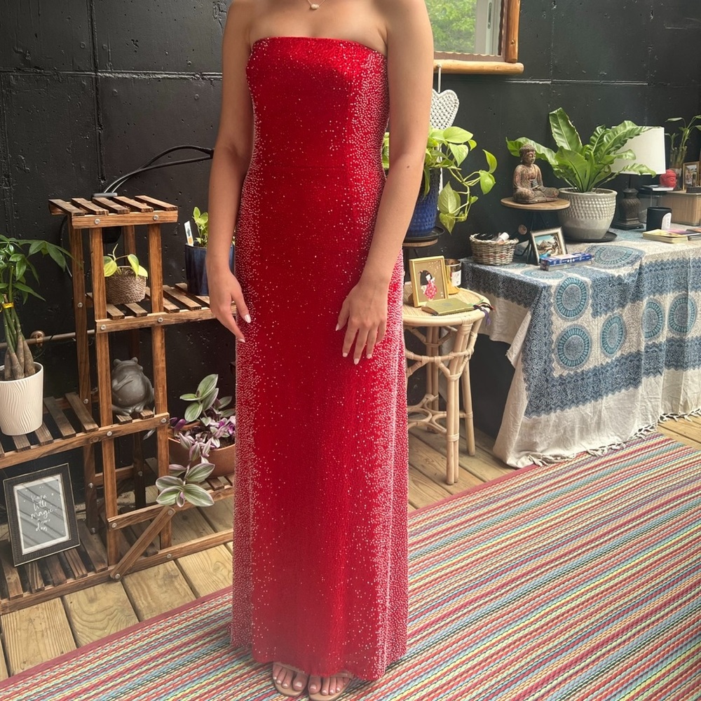 Stunning delicate beaded Prom dress❤️
